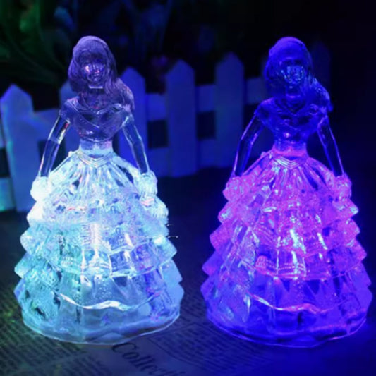 Acrylic Christmas Angel Night Light