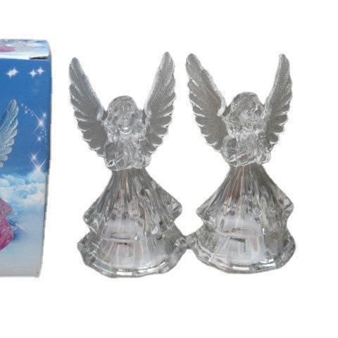 Acrylic Christmas Angel Night Light